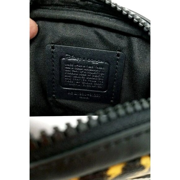 Coach X Disney X Dumbo Hybrid Coated Canvas Coin Pouch Case Converts to Belt Bag - Picture 4 of 6